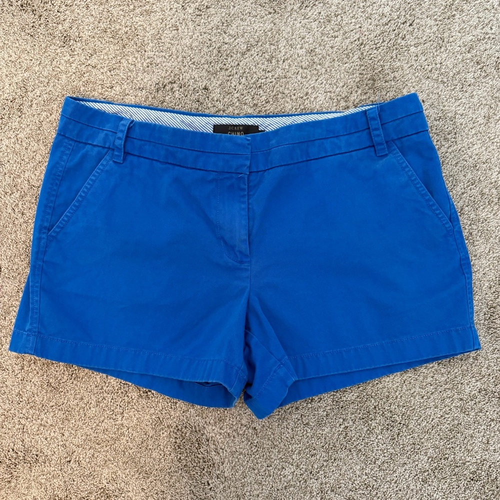 J. Crew Vibrant Blue Women's Bermudas